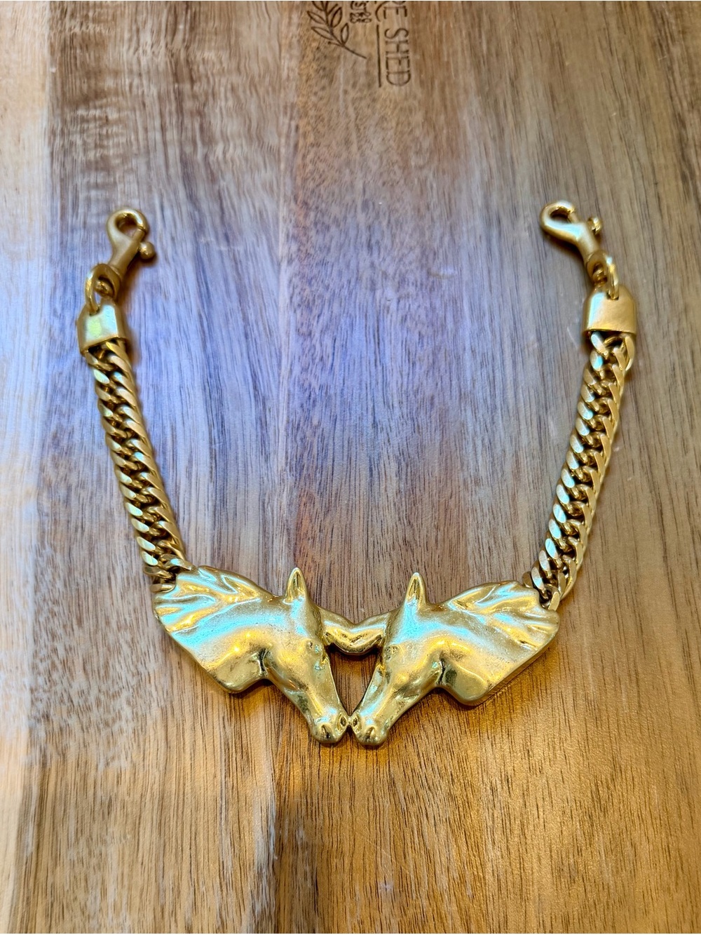 Clare V Top Handle Strap - Vintage Gold Le Cheval NWT $195